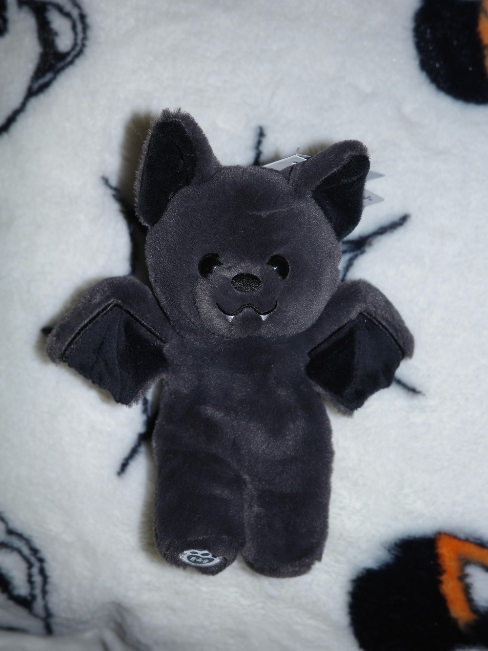 Build-A-Bear Mini Beans Black Bat Stuffed Toy